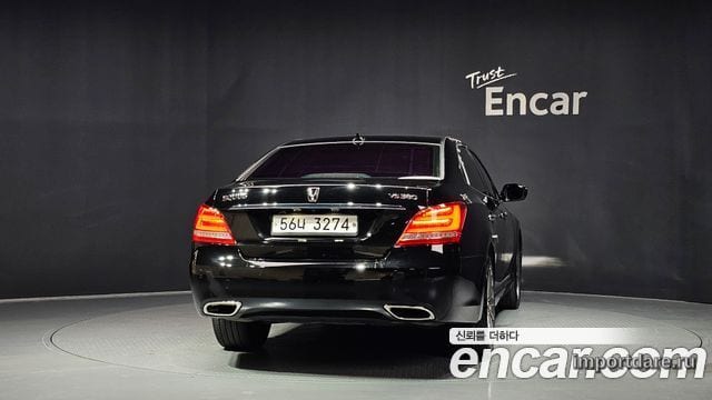 HYUNDAI EQUUS 2015 — 202 455 км, чёрный, Корея — под ключ — фото 4