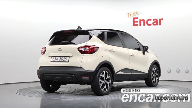 RENAULT KOREA QM3 2018 — 84 290 км, белый-перламутр, Корея — под ключ — фото 2