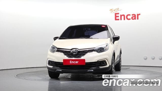 RENAULT KOREA QM3 2018 — 84 290 км, белый-перламутр, Корея — под ключ — фото 3