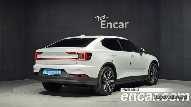 POLESTAR POLESTAR 2 2022 — 35 099 км, светло-серебристый, Корея — под ключ — фото 2