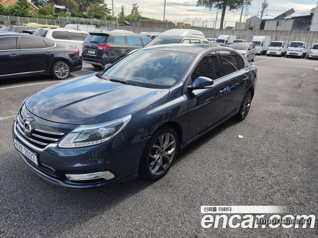 RENAULT KOREA SM5 NOVA 2015 — 175 000 км, синий, Корея — под ключ — фото 4