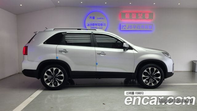KIA SORENTO R 2014 — 177 237 км, серебристый, Корея — под ключ — фото 6