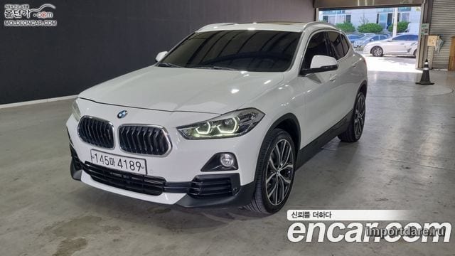 BMW X2 2020 — 106 141 км, белый, Корея — под ключ — фото 1