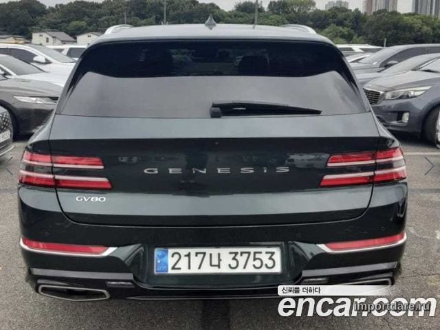 GENESIS GV80 2022 — 169 370 км, тёмно-зелёный, Корея — под ключ — фото 3