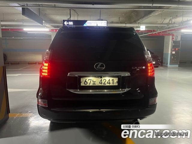 LEXUS GX460 2014 — 52 500 км, чёрный, Корея — под ключ — фото 4