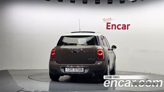MINI COOPER D COUNTRYMAN 2013 — 129 044 км, коричневый, Корея — под ключ — фото 4