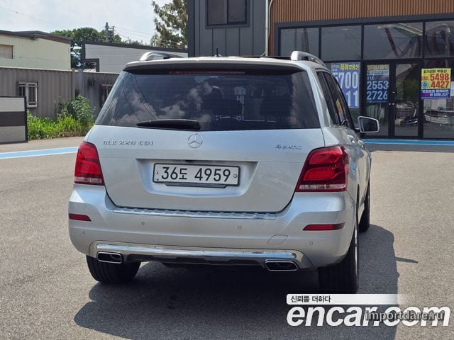 MERCEDES-BENZ GLK-CLASS X204 2015 — 165 000 км, серебристый, Корея — под ключ — фото 2