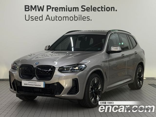 BMW IX3 2023 — 61 273 км, светло-золотистый, Корея — под ключ — фото 1