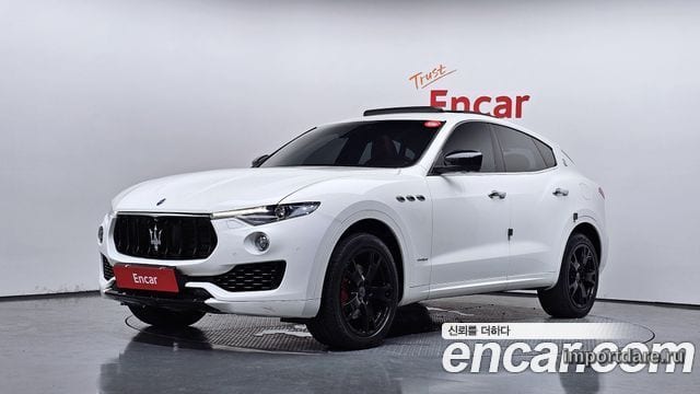 MASERATI LEVANTE 2018 — 81 912 км, белый, Корея — под ключ — фото 1
