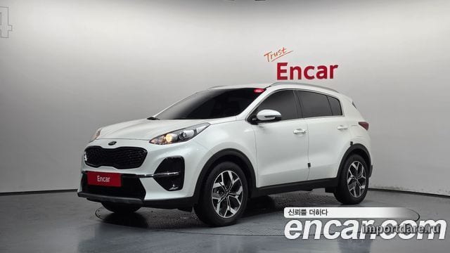 KIA SPORTAGE THE BOLD 2019 — 97 290 км, белый, Корея — под ключ — фото 1