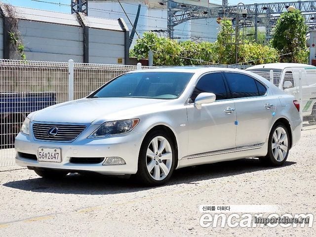LEXUS LS600HL 2008 — 131 541 км, серебристый, Корея — под ключ — фото 2