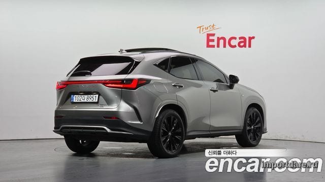 LEXUS NX450H+ 2025 — 20 071 км, серебристо-серый, Корея — под ключ — фото 2