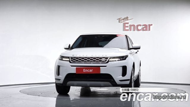 LAND ROVER RANGE ROVER EVOQUE 2020 — 55 684 км, белый, Корея — под ключ — фото 3