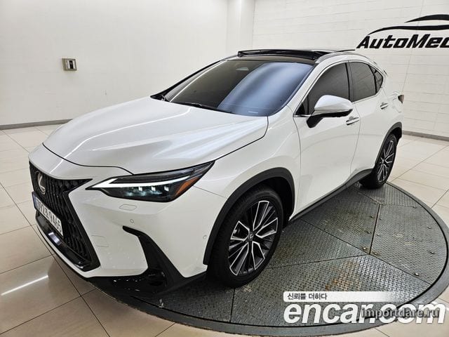 LEXUS NX350H 2025 — 7 302 км, белый, Корея — под ключ — фото 3