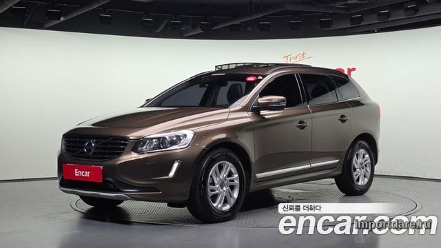 VOLVO XC60 2016 — 141 576 км, коричневый, Корея — под ключ — фото 1