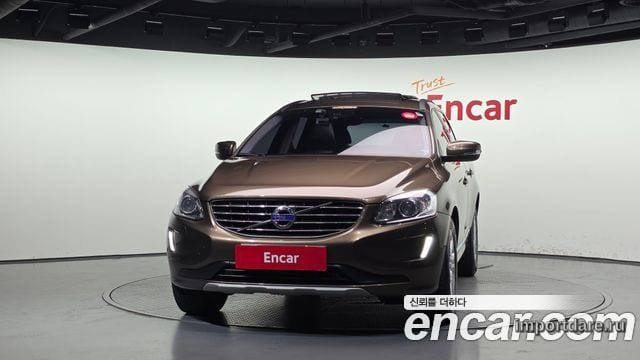 VOLVO XC60 2016 — 141 576 км, коричневый, Корея — под ключ — фото 3