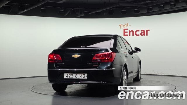 CHEVROLET AMAZING NEW CRUZE 2015 — 125 939 км, чёрный, Корея — под ключ — фото 4
