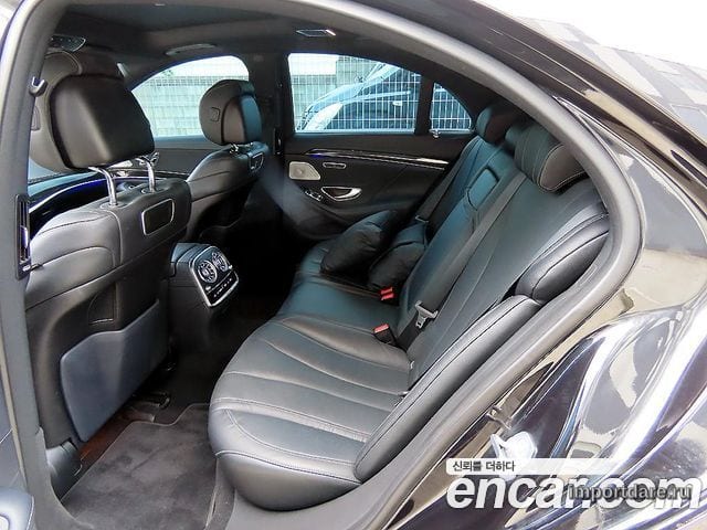 MERCEDES-BENZ S-CLASS W222 2019 — 173 816 км, чёрный, Корея — под ключ — фото 6