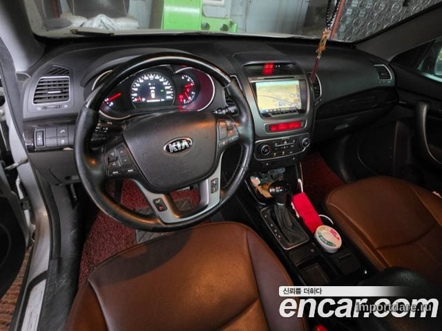 KIA SORENTO R 2014 — 408 328 км, серебристый, Корея — под ключ — фото 6