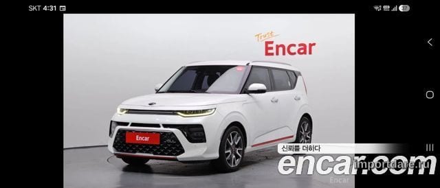 KIA SOUL BOOSTER 2019 — 159 367 км, белый, Корея — под ключ — фото 1