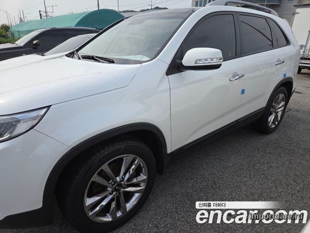 KIA SORENTO R 2014 — 153 760 км, белый, Корея — под ключ — фото 2