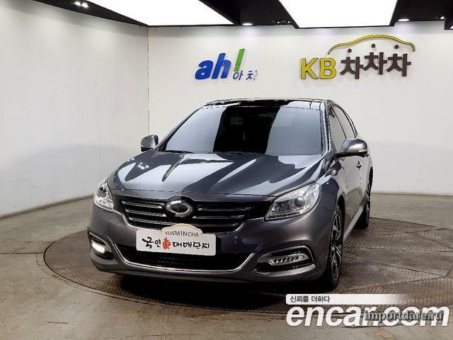 RENAULT KOREA SM7 NOVA 2015 — 162 000 км, серый, Корея — под ключ — фото 1