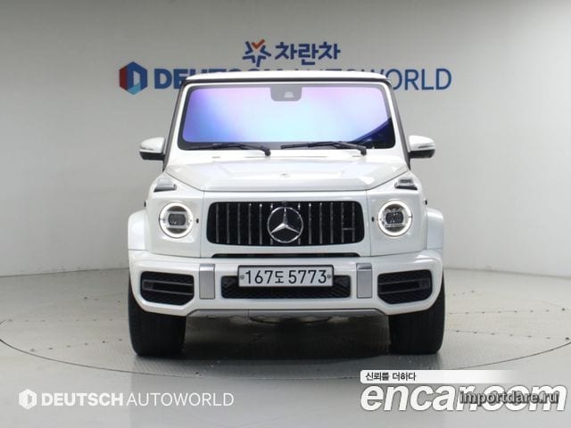 MERCEDES-BENZ G-CLASS W463B 2019 — 48 102 км, белый, Корея — под ключ — фото 3