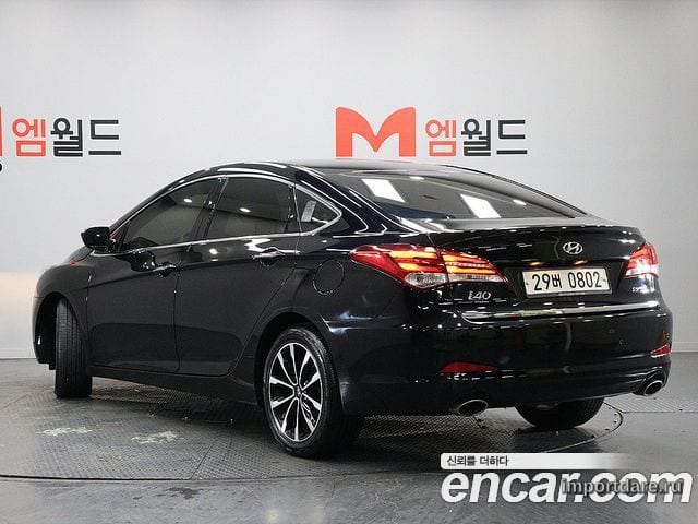 HYUNDAI I40 SALOON 2016 — 138 209 км, Корея — под ключ — фото 4