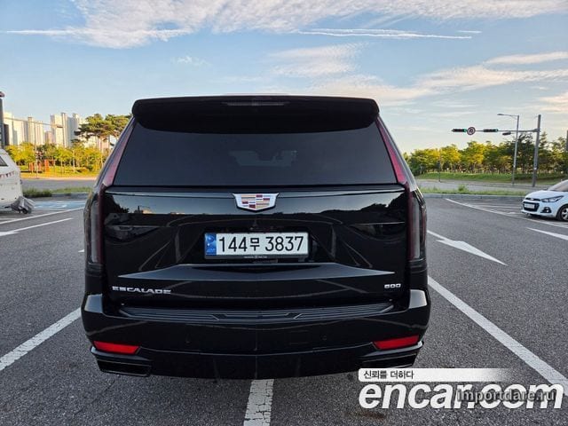 CADILLAC ESCALADE 2021 — 53 432 км, чёрный, Корея — под ключ — фото 2