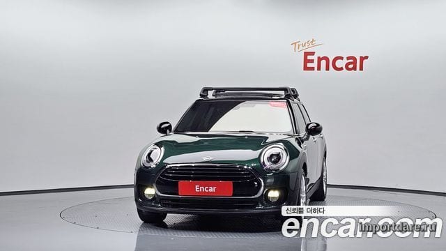 MINI COOPER D CLUBMAN 2019 — 104 932 км, тёмно-зелёный, Корея — под ключ — фото 3