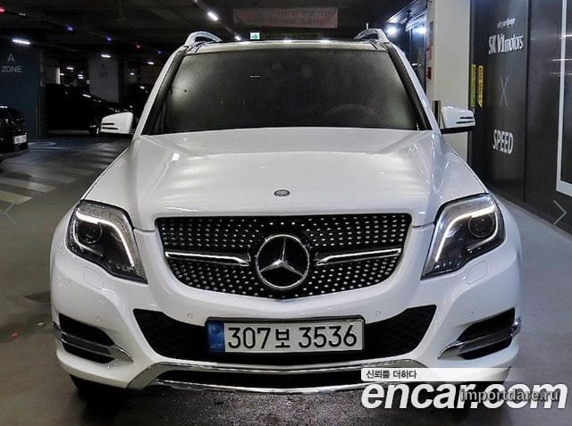 MERCEDES-BENZ GLK-CLASS X204 2013 — 154 778 км, белый, Корея — под ключ — фото 2