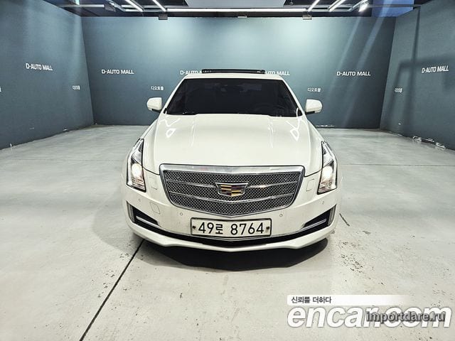 CADILLAC ATS 2017 — 76 500 км, белый, Корея — под ключ — фото 2