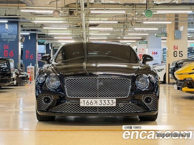 BENTLEY CONTINENTAL 2019 — 91 300 км, чёрный, Корея — под ключ — фото 4