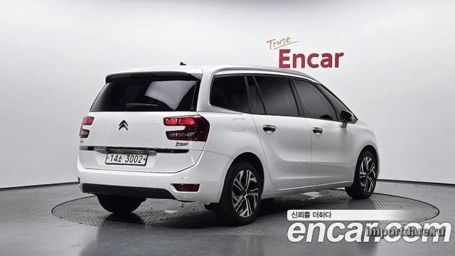 CITROEN GRAND C4 PICASSO 2018 — 105 108 км, белый, Корея — под ключ — фото 2