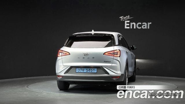 HYUNDAI NEXO 2019 — 151 793 км, серебристый, Корея — под ключ — фото 4