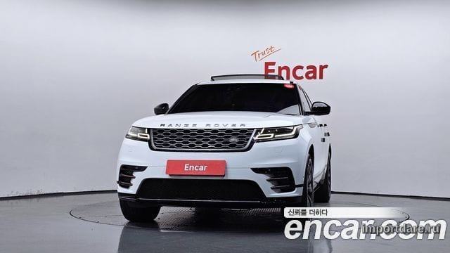 LAND ROVER RANGE ROVER VELAR 2018 — 126 841 км, белый, Корея — под ключ — фото 3