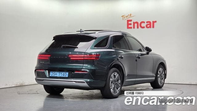 GENESIS ELECTRIFIED GV70 2022 — 124 027 км, тёмно-зелёный, Корея — под ключ — фото 2