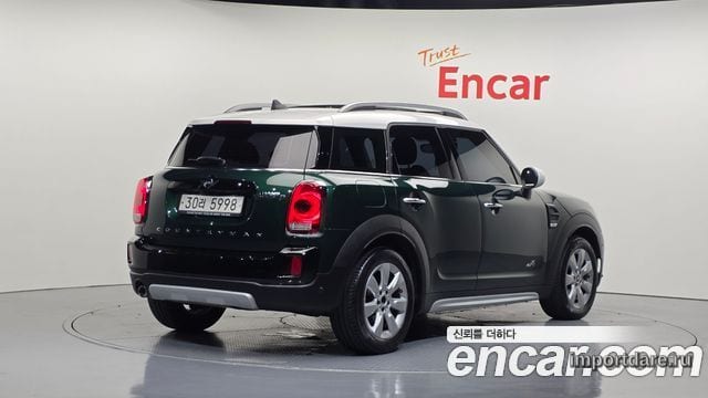 MINI COOPER D COUNTRYMAN 2018 — 49 371 км, тёмно-зелёный, Корея — под ключ — фото 2