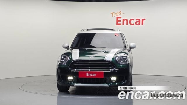 MINI COOPER D COUNTRYMAN 2018 — 49 371 км, тёмно-зелёный, Корея — под ключ — фото 3