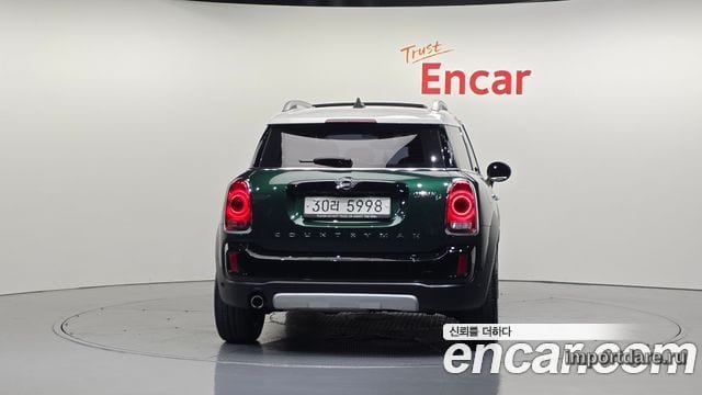 MINI COOPER D COUNTRYMAN 2018 — 49 371 км, тёмно-зелёный, Корея — под ключ — фото 4