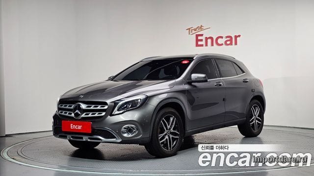 MERCEDES-BENZ GLA-CLASS X156 2019 — 115 677 км, серый, Корея — под ключ — фото 1