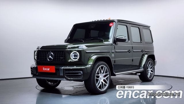 MERCEDES-BENZ G-CLASS W463B 2023 — 51 563 км, тёмно-зелёный, Корея — под ключ — фото 1