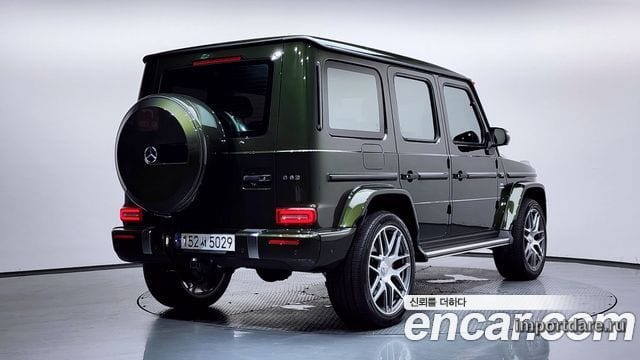 MERCEDES-BENZ G-CLASS W463B 2023 — 51 563 км, тёмно-зелёный, Корея — под ключ — фото 2