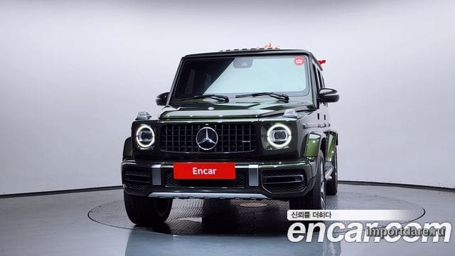 MERCEDES-BENZ G-CLASS W463B 2023 — 51 563 км, тёмно-зелёный, Корея — под ключ — фото 3
