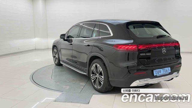 MERCEDES-BENZ EQS SUV X296 2025 — 24 219 км, чёрный, Корея — под ключ — фото 3