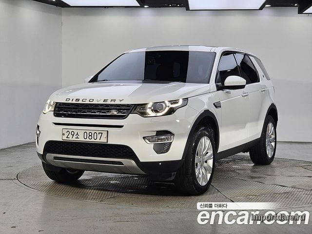 LAND ROVER DISCOVERY SPORT 2016 — 144 379 км, белый, Корея — под ключ — фото 1