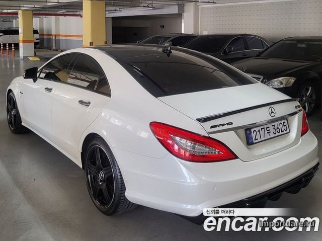 MERCEDES-BENZ CLS-CLASS W218 2012 — 140 300 км, белый-перламутр, Корея — под ключ — фото 2
