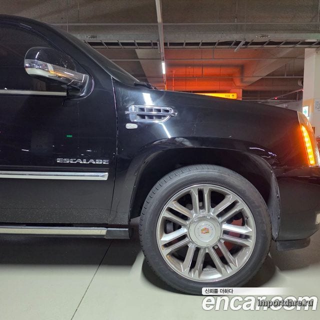 CADILLAC ESCALADE 2014 — 36 000 км, чёрный, Корея — под ключ — фото 5