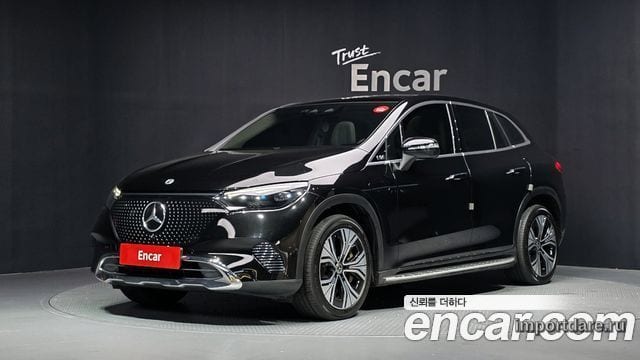 MERCEDES-BENZ EQE SUV X294 2023 — 62 545 км, чёрный, Корея — под ключ — фото 1