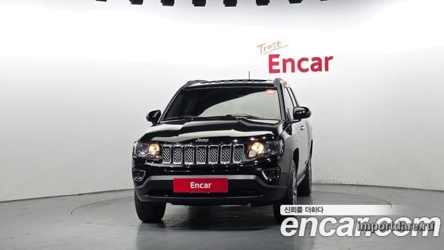 JEEP COMPASS 2015 — 102 519 км, чёрный, Корея — под ключ — фото 3